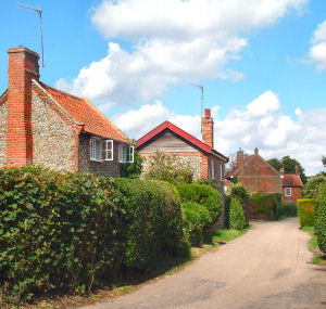Blythburgh is now a small village in a rural setting